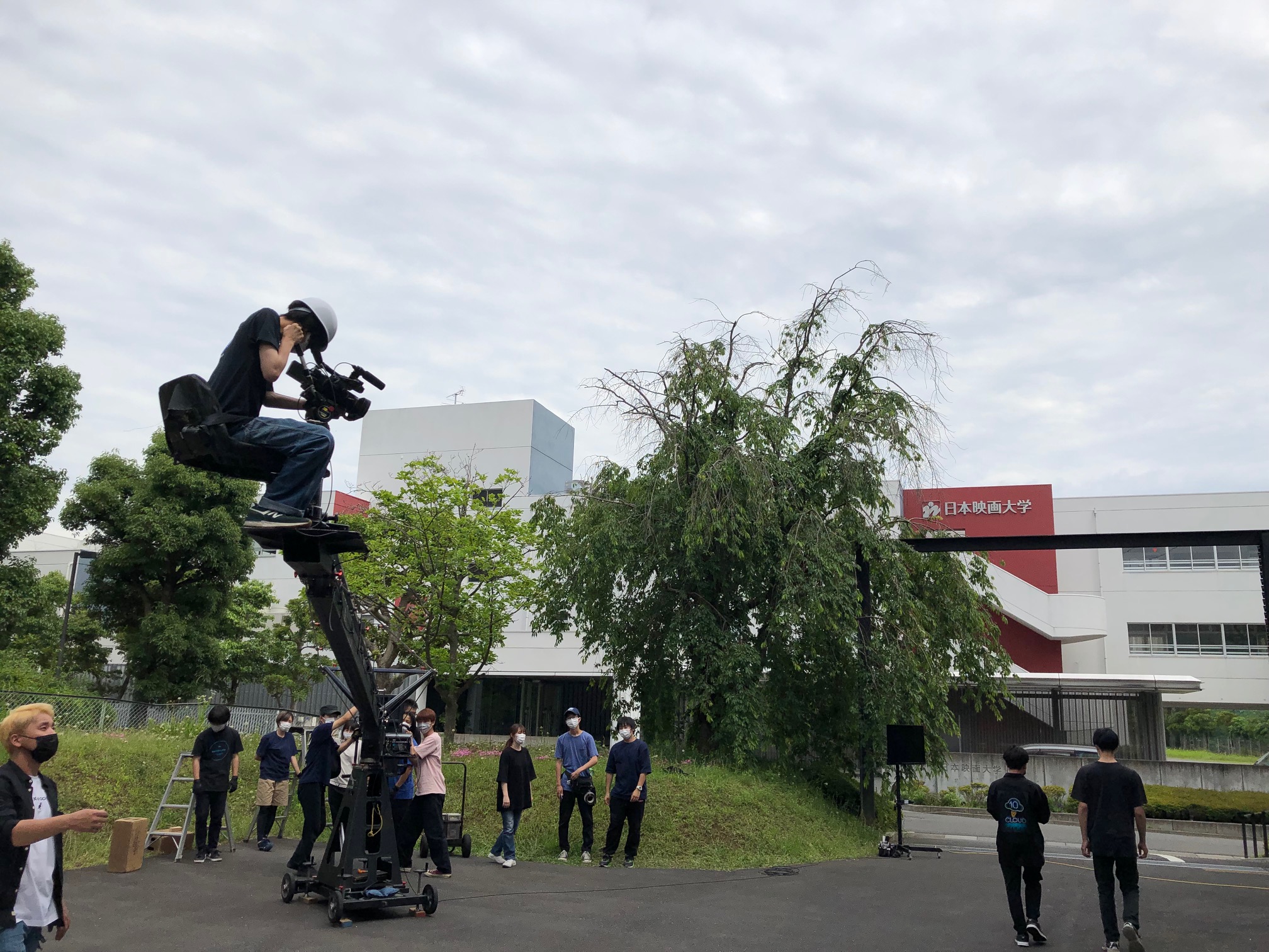 日本映画大学様 特殊機材講習会 特機オペレーション レンタルの株式会社nkl